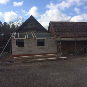 Completed barn conversion