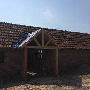 Completed barn conversion