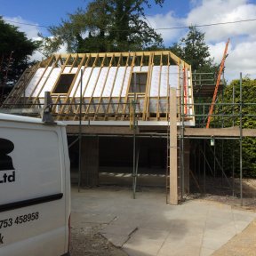 Roofing a garage